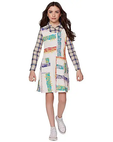 Spirit Halloween Kids Eleven Dress Costume - Stranger Things 1 Spirit Halloween Kids Eleven Dress Costume - Stranger Things