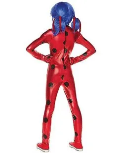 Spirit Halloween Kids Ladybug Costume Deluxe - Miraculous Ladybug -Girls Costumes Shop 01580836 c