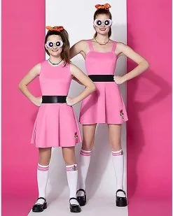 Spirit Halloween Kids Blossom Dress Costume - The Powerpuff Girls 5 Spirit Halloween Kids Blossom Dress Costume - The Powerpuff Girls -Girls Costumes Shop 01580968 c