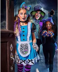 Spirit Halloween Kids Dark Alice Dress Costume -Girls Costumes Shop 01584101 c
