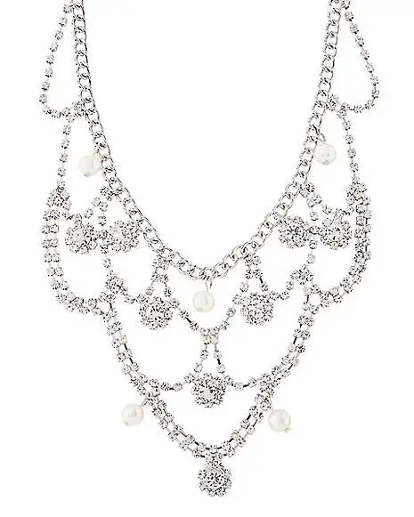 Spirit Halloween Regal Pearl Necklace 2 Spirit Halloween Regal Pearl Necklace - Image 2