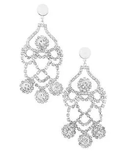 Spirit Halloween Regal Pearl Earrings