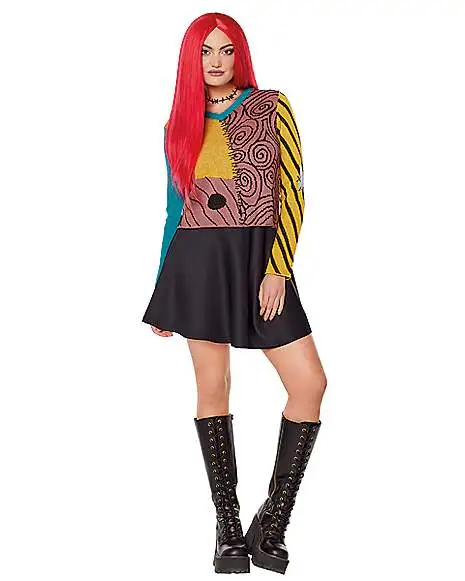 Spirit Halloween Adult Sally Costume Kit - The Nightmare Before Christmas 1 Spirit Halloween Adult Sally Costume Kit - The Nightmare Before Christmas