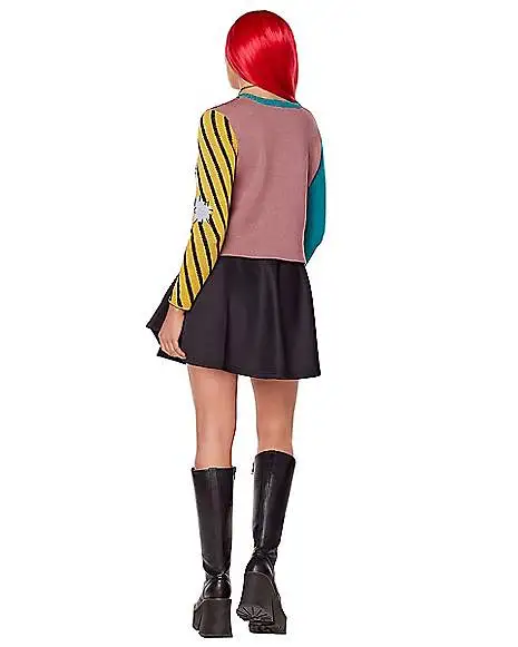 Spirit Halloween Adult Sally Costume Kit - The Nightmare Before Christmas 2 Spirit Halloween Adult Sally Costume Kit - The Nightmare Before Christmas - Image 2