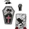 Spirit Halloween Plague Doctor Patch And Pin Set