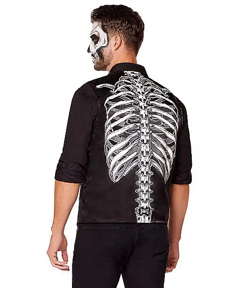 Spirit Halloween Adult Skeleton Vest 2 Spirit Halloween Adult Skeleton Vest - Image 2