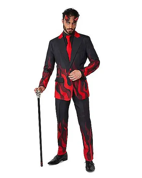 Spirit Halloween Adult Devil Party Suit 2 Spirit Halloween Adult Devil Party Suit - Image 2