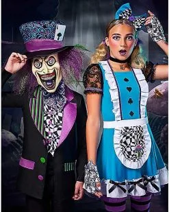 Spirit Halloween Kids Dark Mad Hatter Costume -Girls Costumes Shop 01590645 d
