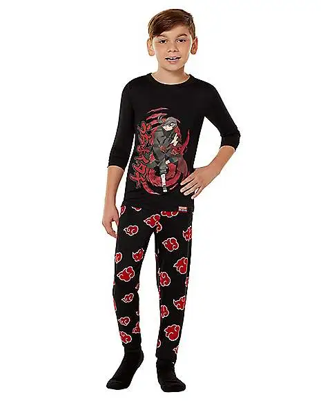 Spirit Halloween Kids Itachi Akatsuki Pajama Set - Naruto Shippuden 1 Spirit Halloween Kids Itachi Akatsuki Pajama Set - Naruto Shippuden