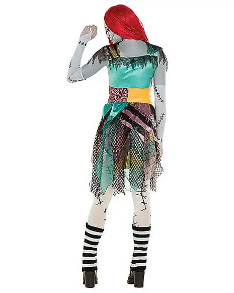 Spirit Halloween Adult Sally The Nightmare Before Christmas Costume - The Signature Col 2 Spirit Halloween Adult Sally The Nightmare Before Christmas Costume - The Signature Col - Image 2