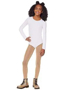 Spirit Halloween Kids White Bodysuit