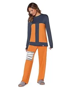 Spirit Halloween Naruto Pajama Set - Naruto Shippuden 6 Spirit Halloween Naruto Pajama Set - Naruto Shippuden -Girls Costumes Shop 01599547 c