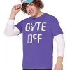 Spirit Halloween Adult Byte Off T Shirt - Stranger Things