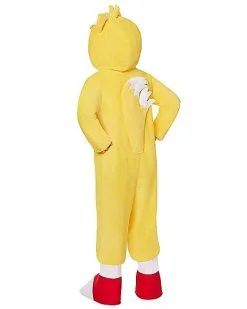 Spirit Halloween Kids Tails One Piece Costume - Sonic The Hedgehog 3 Spirit Halloween Kids Tails One Piece Costume - Sonic The Hedgehog -Girls Costumes Shop 01603232 b