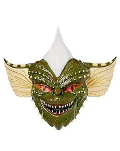 Spirit Halloween Stripe Half Mask - Gremlins -Girls Costumes Shop 01604958 c