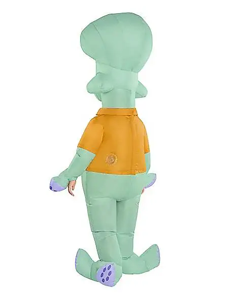 Spirit Halloween Kids Inflatable Squidward Costume - SpongeBob SquarePants 2 Spirit Halloween Kids Inflatable Squidward Costume - SpongeBob SquarePants - Image 2