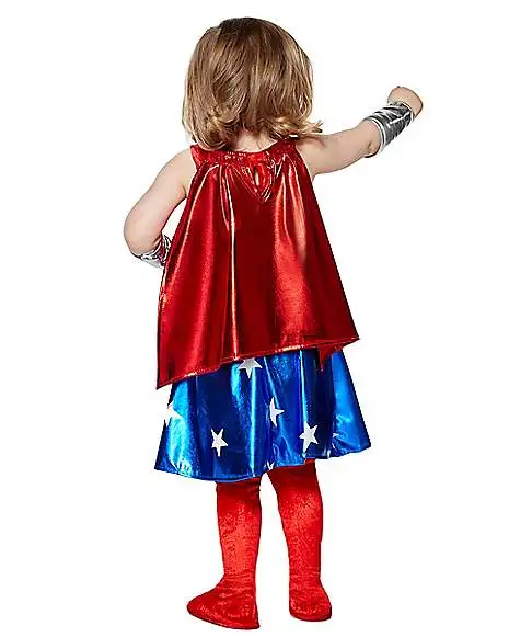 Spirit Halloween Toddler Wonder Woman Costume - DC Comics 2 Spirit Halloween Toddler Wonder Woman Costume - DC Comics - Image 2
