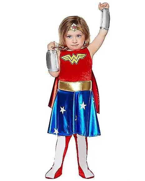 Spirit Halloween Toddler Wonder Woman Costume - DC Comics 3 Spirit Halloween Toddler Wonder Woman Costume - DC Comics - Image 3