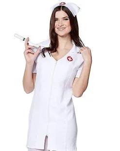 Spirit Halloween Adult Hot Flash Nurse Costume -Girls Costumes Shop 07132756 c