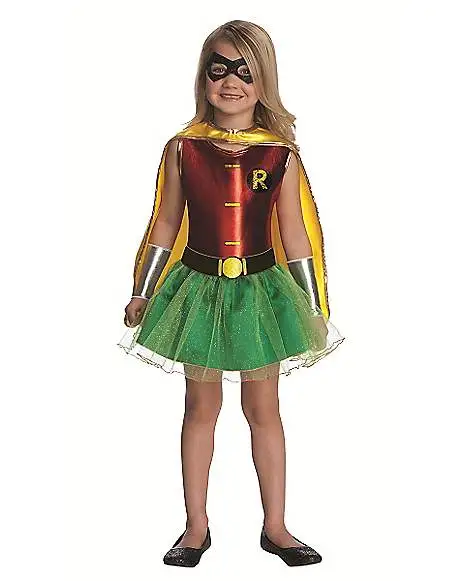 Spirit Halloween Kids Robin Tutu Costume - Batman 1 Spirit Halloween Kids Robin Tutu Costume - Batman