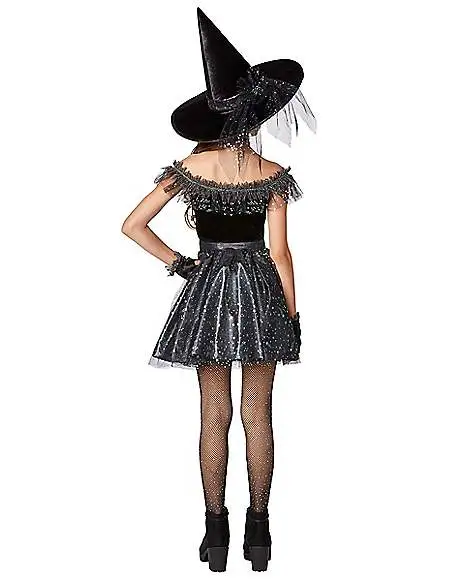 Spirit Halloween Kids Glitter Witch Costume 2 Spirit Halloween Kids Glitter Witch Costume - Image 2