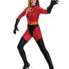 Spirit Halloween Adult Mrs. Incredible Bodysuit Costume - The Incredibles