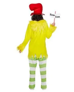 Spirit Halloween Adult Sam I Am Costume - Dr. Seuss 11 Spirit Halloween Adult Sam I Am Costume - Dr. Seuss -Girls Costumes Shop 07403066 f