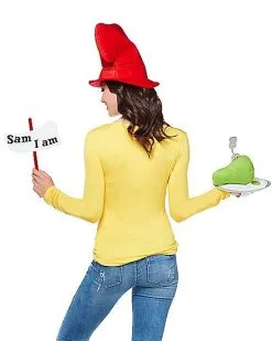 Spirit Halloween Sam I Am Accessory Kit - Dr. Seuss -Girls Costumes Shop 07403306 d