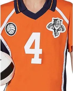 Spirit Halloween Adult Orange Volleyball Uniform Costume -Girls Costumes Shop 07423783 d