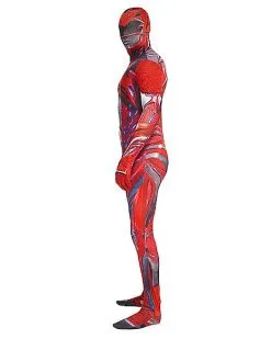 Spirit Halloween Adult Red Ranger Skin Suit Costume - Power Rangers -Girls Costumes Shop 07471550 c