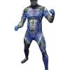 Spirit Halloween Adult Blue Ranger Skin Suit Costume - Power Rangers