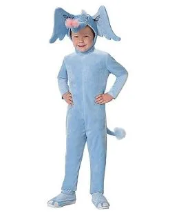 Spirit Halloween Toddler Horton Hears A Who One Piece Costume - Dr. Seuss