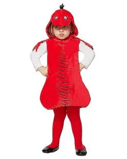 Spirit Halloween Toddler Red Fish Costume - Dr. Seuss