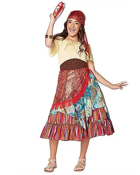 Spirit Halloween Kids Fortune Teller Costume 1 Spirit Halloween Kids Fortune Teller Costume