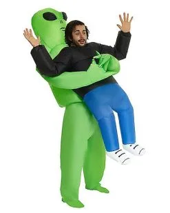 Spirit Halloween Adult Alien Pick Me Up Inflatable Costume