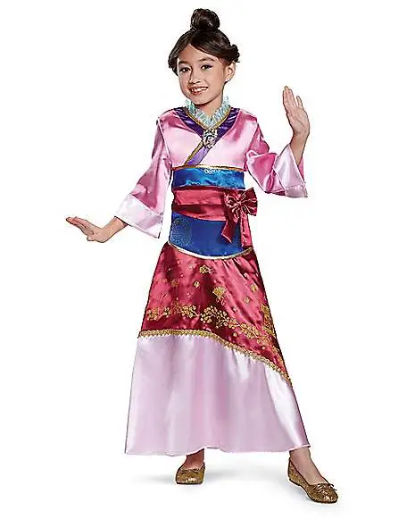 Spirit Halloween Kids Mulan Costume Deluxe – Disney 1 Spirit Halloween Kids Mulan Costume Deluxe – Disney
