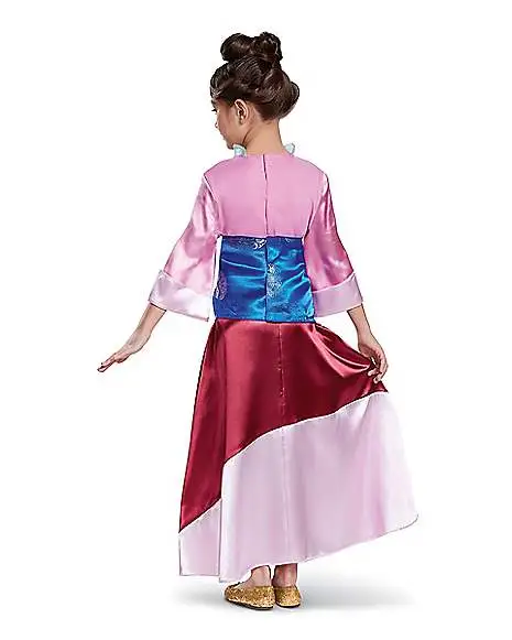 Spirit Halloween Kids Mulan Costume Deluxe – Disney 2 Spirit Halloween Kids Mulan Costume Deluxe – Disney - Image 2