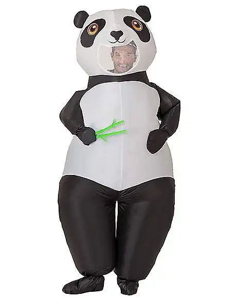 Spirit Halloween Adult Panda Inflatable Costume 1 Spirit Halloween Adult Panda Inflatable Costume