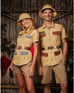 Spirit Halloween Adult Women's Zookeeper Costume -Girls Costumes Shop 07520398 e