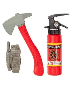 Spirit Halloween Kids Firefighter Costume - The Signature Collection -Girls Costumes Shop 07522204 e