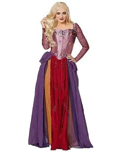 Spirit Halloween Adult Sarah Sanderson Costume The Signature Collection - Hocus Pocus -Girls Costumes Shop 07523525 a