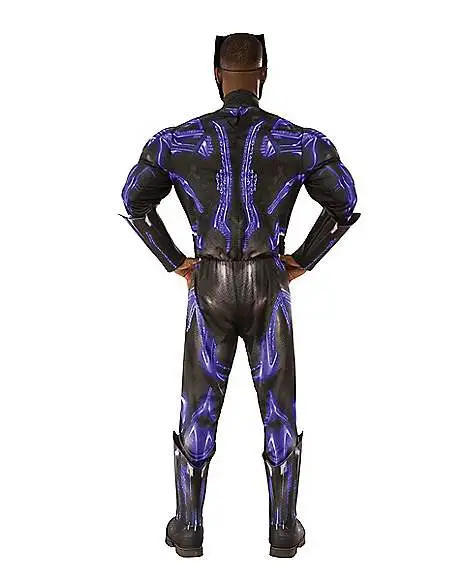 Spirit Halloween Adult Black Panther Costume Deluxe - Marvel 2 Spirit Halloween Adult Black Panther Costume Deluxe - Marvel - Image 2