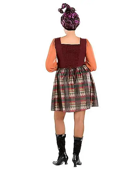 Spirit Halloween Adult Mary Sanderson Dress - Hocus Pocus 5 Spirit Halloween Adult Mary Sanderson Dress - Hocus Pocus - Image 5