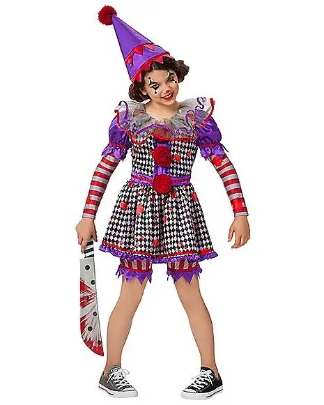 Spirit Halloween Kids Killer Clown Costume 1 Spirit Halloween Kids Killer Clown Costume