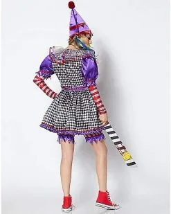 Spirit Halloween Adult Killer Clown Costume -Girls Costumes Shop 07530603 d
