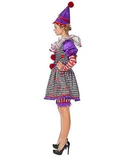 Spirit Halloween Adult Killer Clown Costume -Girls Costumes Shop 07530611 c