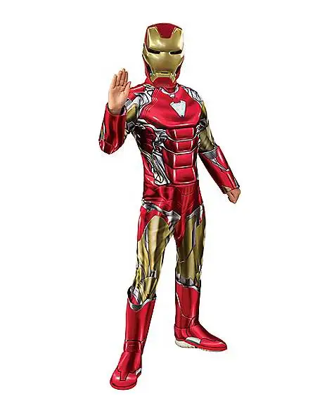 Spirit Halloween Kids Iron Man Costume Deluxe - Avengers: Endgame 1 Spirit Halloween Kids Iron Man Costume Deluxe - Avengers: Endgame
