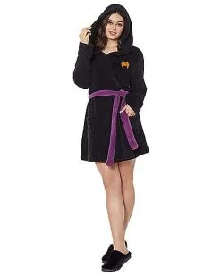 Spirit Halloween Hooded Glorious Morning Robe - Hocus Pocus
