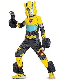 Spirit Halloween Kids Bumblebee Converting Costume The Signature Collection - Transform -Girls Costumes Shop 07554017 g