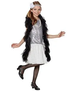 Spirit Halloween Kids Flapper Costume